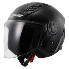 Шлем LS2 OF616 AIRFLOW II SOLID GLOSS BLACK-06