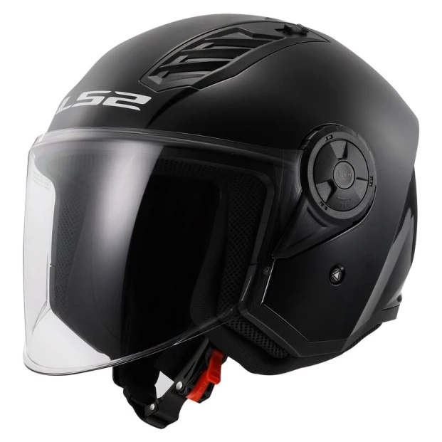 Шлем LS2 OF616 AIRFLOW II SOLID GLOSS BLACK-06