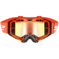 Очки LS2 AURA PRO GOGGLE BLACK ORANGE WITH IRIDIUM VISOR 