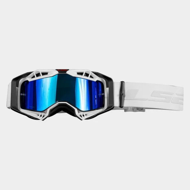 Очки LS2 AURA PRO GOGGLE BLACK BLUE WITH IRIDIUM VISOR 