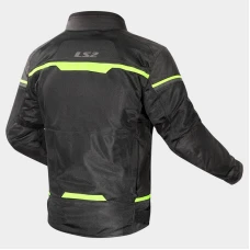 Куртка LS2 RIVA MAN BLACK NEON YELLOW
