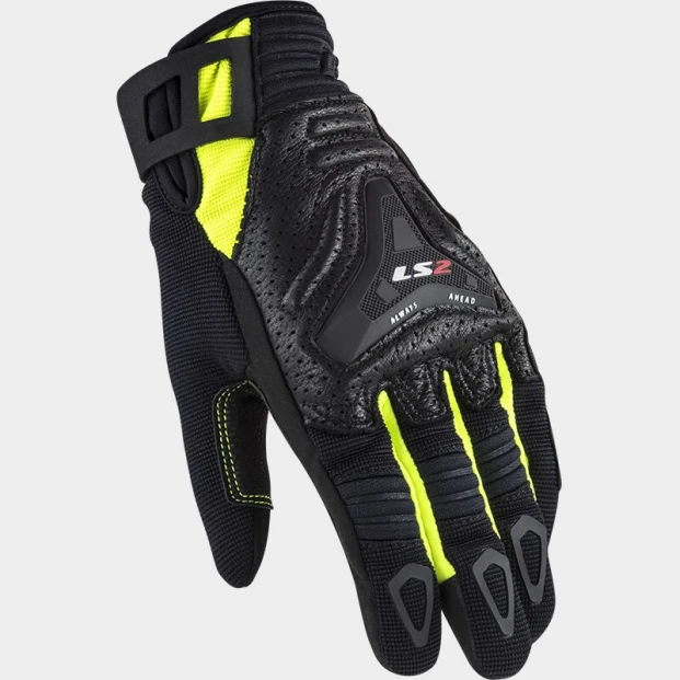 Перчатки LS2 ALL TERRAIN LADY BLACK H-V YELLOW