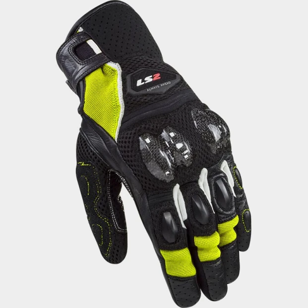 Перчатки LS2 SPARK 2 AIR MAN BLACK H-V YELLOW