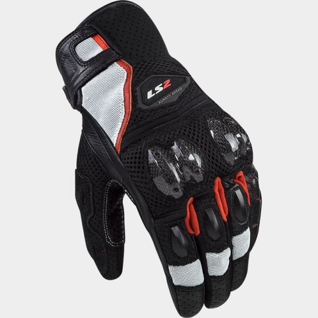Перчатки LS2 SPARK 2 AIR MAN BLACK RED WHITE