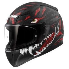 Шлем LS2 FF353 RAPID II KAIJU M.BLACK RED WHITE-06
