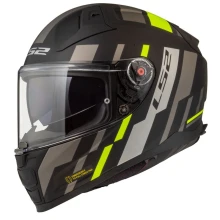 Шлем LS2 FF811 VECTOR II TRON M.BLACK H-V YELLOW-06