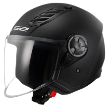 Шлем LS2 OF616 AIRFLOW II SOLID MATT BLACK-06