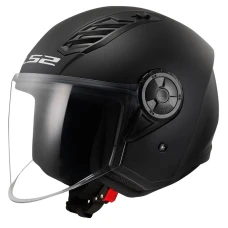 Шлем LS2 OF616 AIRFLOW II SOLID MATT BLACK-06