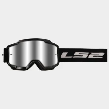 Очки LS2 CHARGER BLACK WITH SILVER VISOR