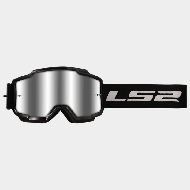 Очки LS2 CHARGER BLACK WITH SILVER VISOR