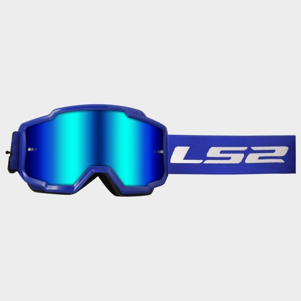 Очки LS2 CHARGER BLUE WITH IRIDIUM VISOR