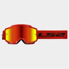 Очки LS2 CHARGER RED WITH IRIDIUM VISOR