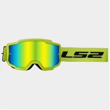 Очки LS2 CHARGER H-V YELLOW WITH IRIDIUM VISOR