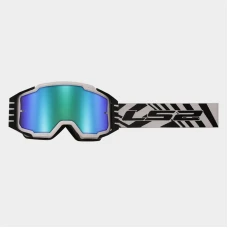 Очки LS2 CHARGER PRO WHITE WITH IRIDIUM VISOR