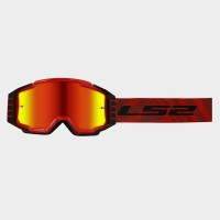 Очки LS2 CHARGER PRO RED WITH IRIDIUM VISOR