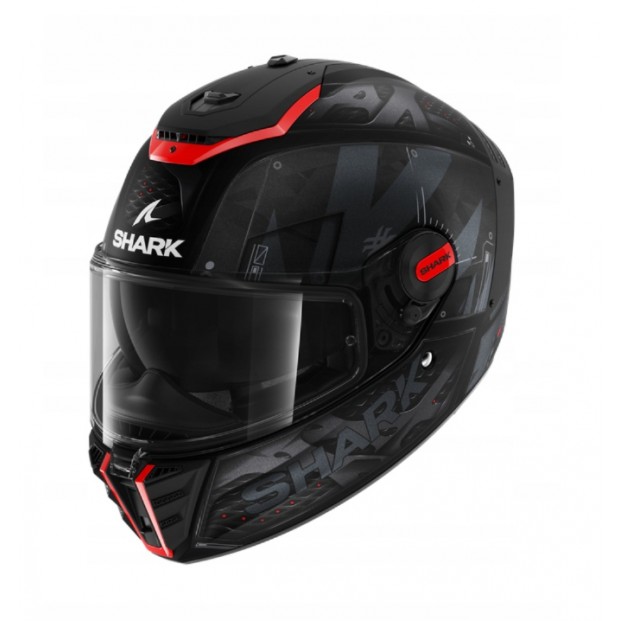 Шлем SHARK SPARTAN RS STINGREY Mat Black Anthracite Red KAR