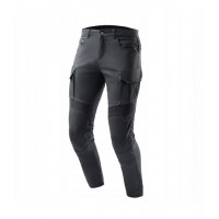 Брюки джинсовые OZONE FASTER TAPERED FIT BLACK