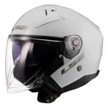 Шлем LS2 OF603 INFINITY II SOLID GLOSS WHITE-06