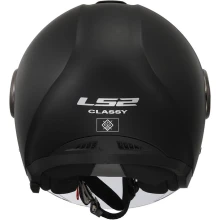Шлем LS2 OF620 CLASSY SOLID MATT BLACK-06