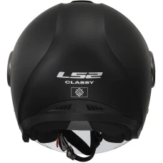 Шлем LS2 OF620 CLASSY SOLID MATT BLACK-06