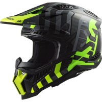 Мотоциклетный шлем LS2 MX703 C X-FORCE BARRIER H-V YELLOW GREEN-06