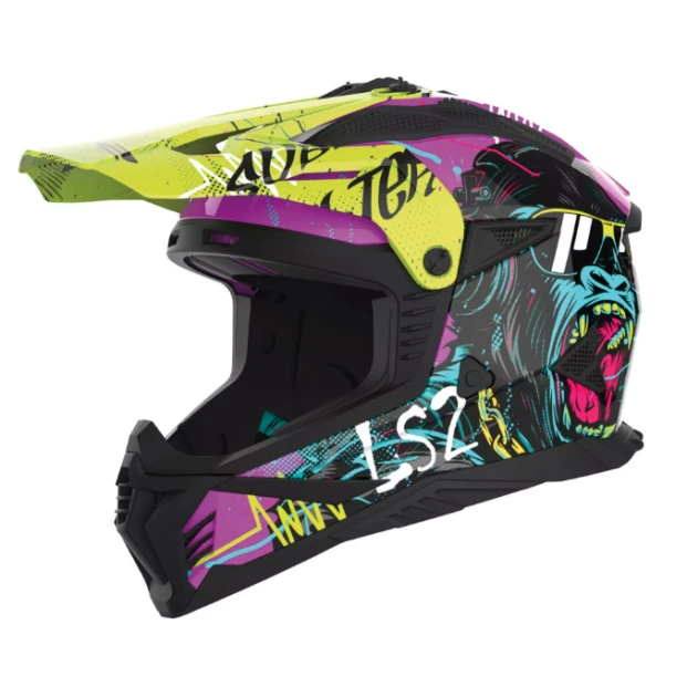 Шлем LS2 MX708 FAST II GORILLA PURPLE H-V YELLOW-06
