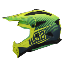 Мотоциклетный шлем LS2 MX708 FAST II DUCK M.H-V GREEN H-V YELL.-06