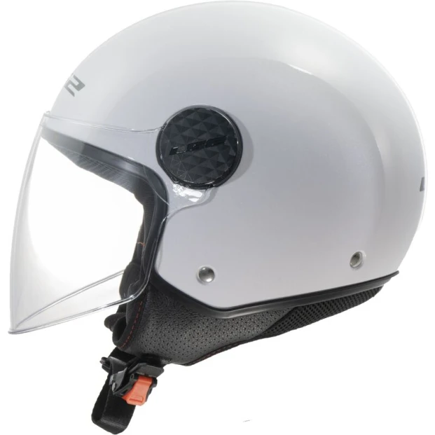 Шлем LS2 OF558 SPHERE II SOLID GLOSS WHITE-06