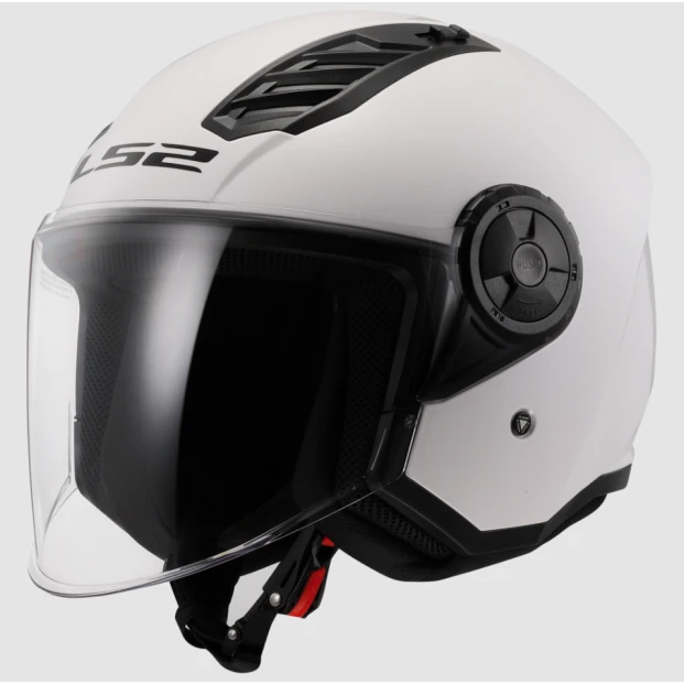 Шлем LS2 OF616 AIRFLOW II SOLID GLOSS WHITE-06
