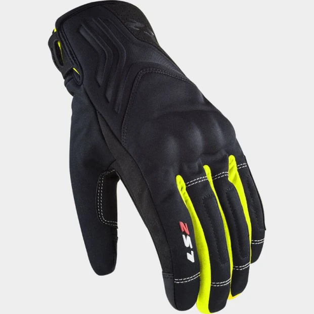 Перчатки LS2 JET 2 MAN BLACK YELLOW