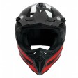 Шлем IMX FMX-02 BLACK/RED/WHITE GLOSS