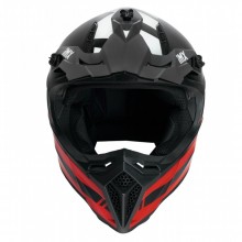 Шлем IMX FMX-02 BLACK/RED/WHITE GLOSS