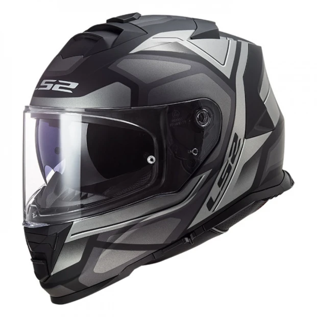 Шлем LS2 FF800 STORM II FASTER MATT TITANIUM-06