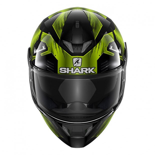 Шлем Shark Skwal 2 Venger Black Yellow Black