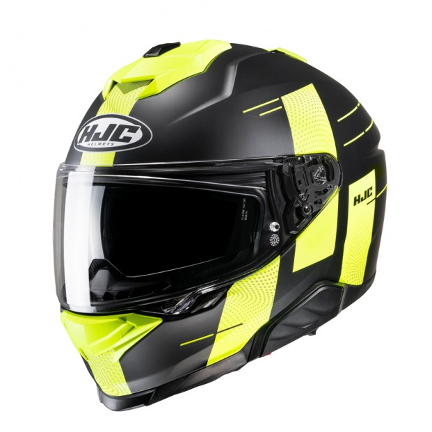 Шлем HJC i71 PEKA BLACK/YELLOW