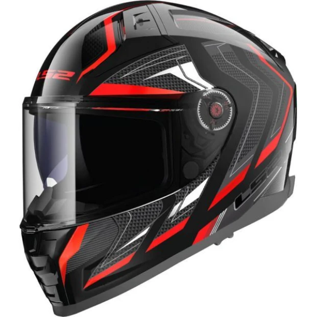 Шлем LS2 FF811 VECTOR II ALIZER BLACK RED-06