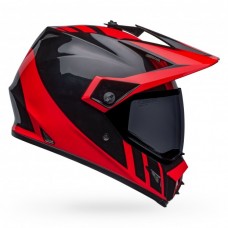 Шлем BELL MX-9 ADVENTURE MIPS DASH BLACK/RED