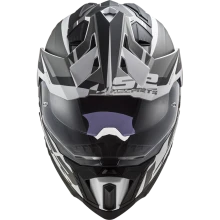 Шлем LS2 MX701 EXPLORER ALTER MATT BLACK WHITE
