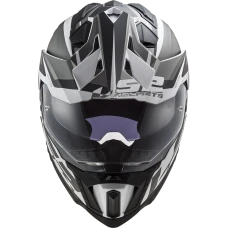 Шлем LS2 MX701 EXPLORER ALTER MATT BLACK WHITE