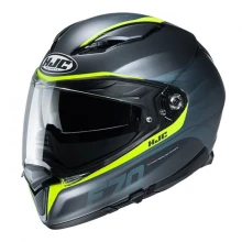 Шлем HJC F70 FERON BLACK/FLO YELLOW