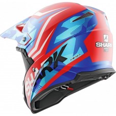 Шлем SHARK VARIAL TIXIER MAT Red White Blue