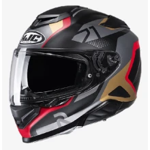 Шлем HJC RPHA71 HAPEL BLACK/RED/BRONZE