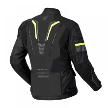Куртка текстильная OZONE TOUR III BLACK/FLUO YELLOW