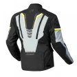 Куртка текстильная OZONE TOUR III BLACK/GREY/FLUO YELLOW