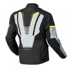 Куртка текстильная OZONE TOUR III BLACK/GREY/FLUO YELLOW