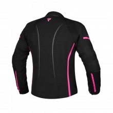 Куртка женская текстильная REBELHORN LUNA LADY BLACK/FLO PINK