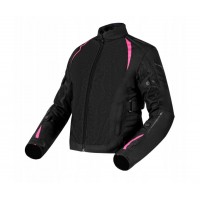 Куртка текстильная OZONE FLOW LADY BLACK/PINK