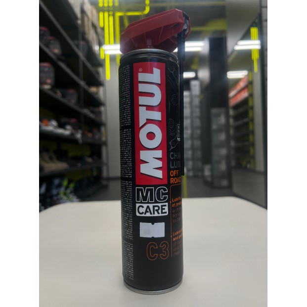 Смазка для мотоцепей Motul C3 CHAIN LUBE OFF ROAD синтетическая, 400мл 111650