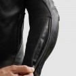 Куртка кожаная REBELHORN VELOCE BLACK/GREY/FLUO YELLOW