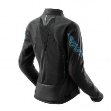 Куртка текстильная REBELHORN JAX LADY BLACK/BLUE LAGOON